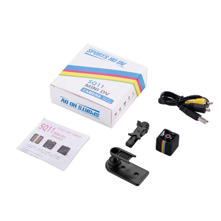 Videocamera Mini DV SQ11 HD 960P con 6 LED e visione notturna