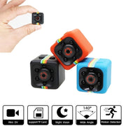 SQ11 Mini DV HD 1080P 6 LED Videocamera per registratore sportivo con supporto, supporto per rilevamento monitor, visione notturna IR e scheda TF, SQ11 1080P 6 LEDs Black, SQ11 1080P 6 LEDs Blue, SQ11 1080P 6 LEDs Red