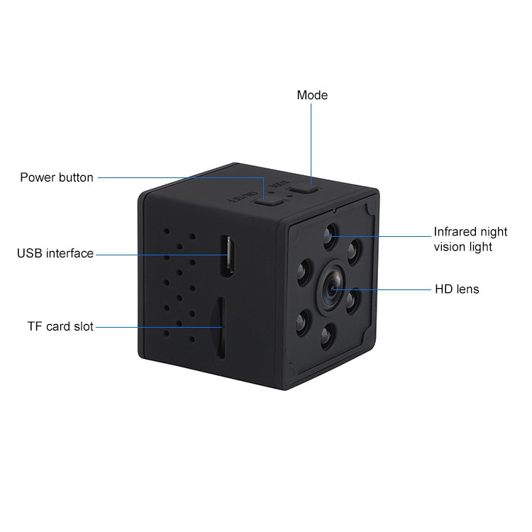 Telecamera WiFi Q15 1080P HD con visione notturna