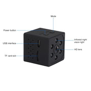 Telecamera WiFi Q15 1080P HD Smart Home, supporto per rilevamento del movimento, visione notturna senza luce e scheda TF, Q15