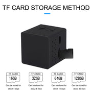 Telecamera WiFi Q15 1080P HD Smart Home, supporto per rilevamento del movimento, visione notturna senza luce e scheda TF, Q15