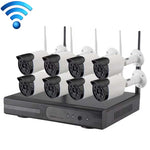 Telecamera IP WiFi 8CH HD 720P con kit NVR 8 canali