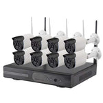 Telecamera IP WiFi 8CH HD 720P con kit NVR 8 canali