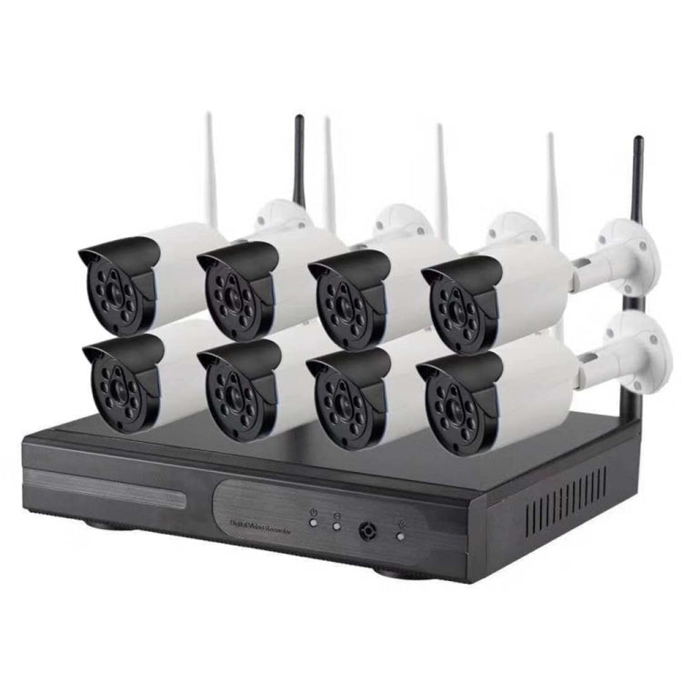 Telecamera IP WiFi 8CH HD 720P con kit NVR 8 canali