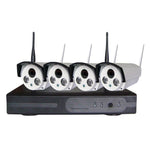 Kit telecamere IP WiFi 4CH HD 720P con NVR 4 canali