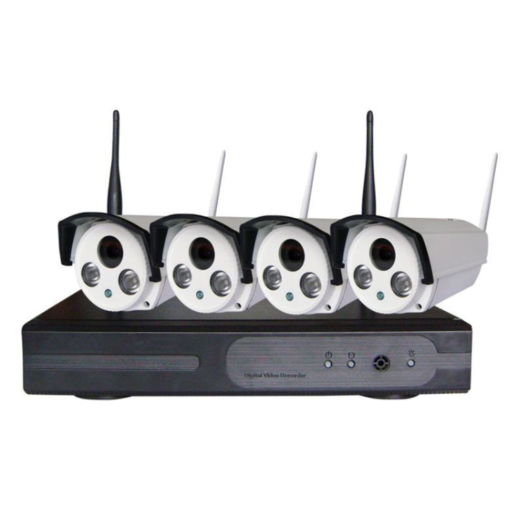 Kit telecamere IP WiFi 4CH HD 720P con NVR 4 canali