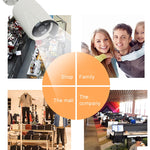 Telecamera IP WiFi 4CH HD 720P con kit NVR 4 canali