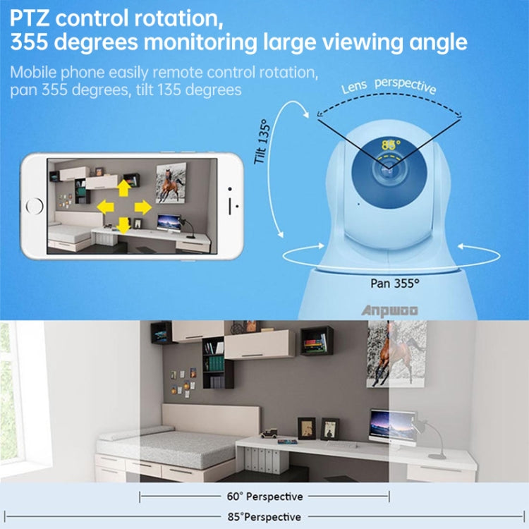 Telecamera WiFi Anpwoo YT002W 720P con visione notturna