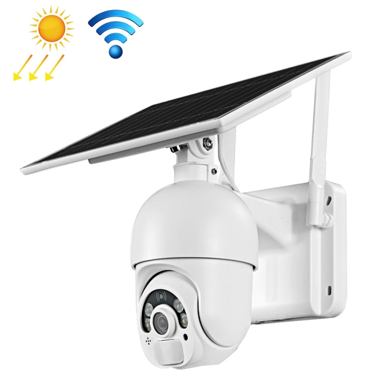 Telecamera WiFi ad energia solare T22 1080P Full HD, supporto allarme PIR, visione notturna, audio bidirezionale, scheda TF, 2.4G WiFi