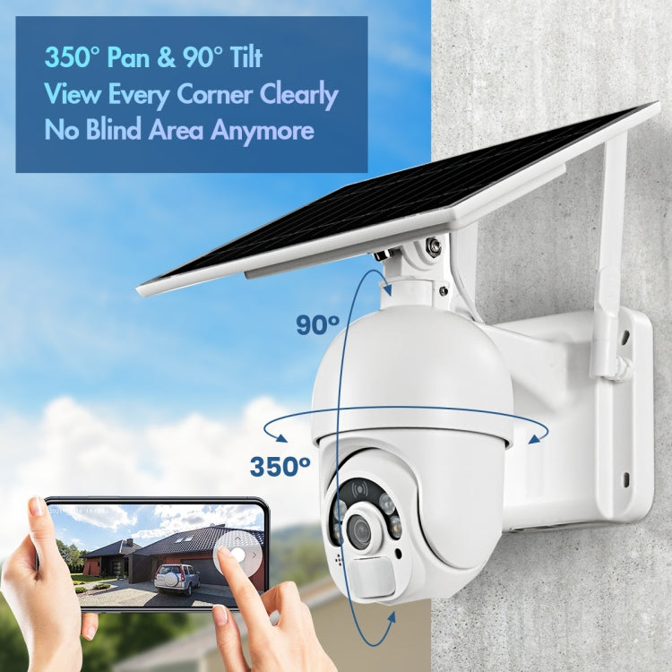 Telecamera WiFi solare T22 1080P Full HD con allarme PIR