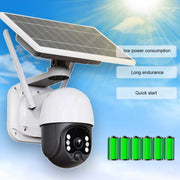 Telecamera WiFi ad energia solare T23 2288 x 1288P Full HD, supporto allarme PIR, visione notturna, audio bidirezionale, scheda TF, batteria non inclusa, Not Include Battery