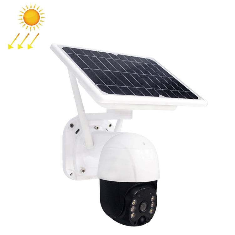 Telecamera WiFi ad energia solare T23 2288 x 1288P Full HD, supporto allarme PIR, visione notturna, audio bidirezionale, scheda TF, Include Battery