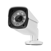 A8B3 / Kit sistema DVR di sorveglianza 8CH 1080N e telecamera bullet resistente alle intemperie HD 720P 1.0MP, supporto visione notturna a infrarossi e P2P e monitor remoto del telefono, A8B3 / Kit 8CH Black, A8B3 / Kit 8CH White