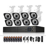 Kit sistema DVR sorveglianza 8CH 1080N con telecamera 720P