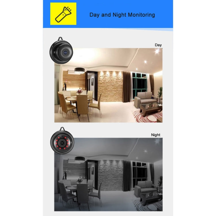 Telecamera IP Mini HD WiFi 1.0 MP con 6 LED infrarossi