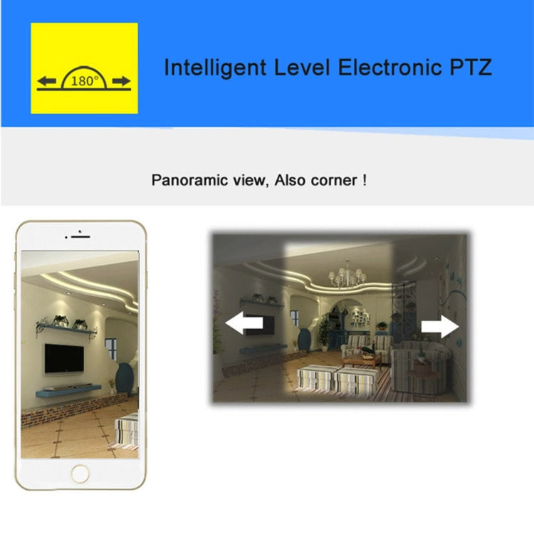 Telecamera IP Mini HD WiFi 1.0 MP con 6 LED infrarossi