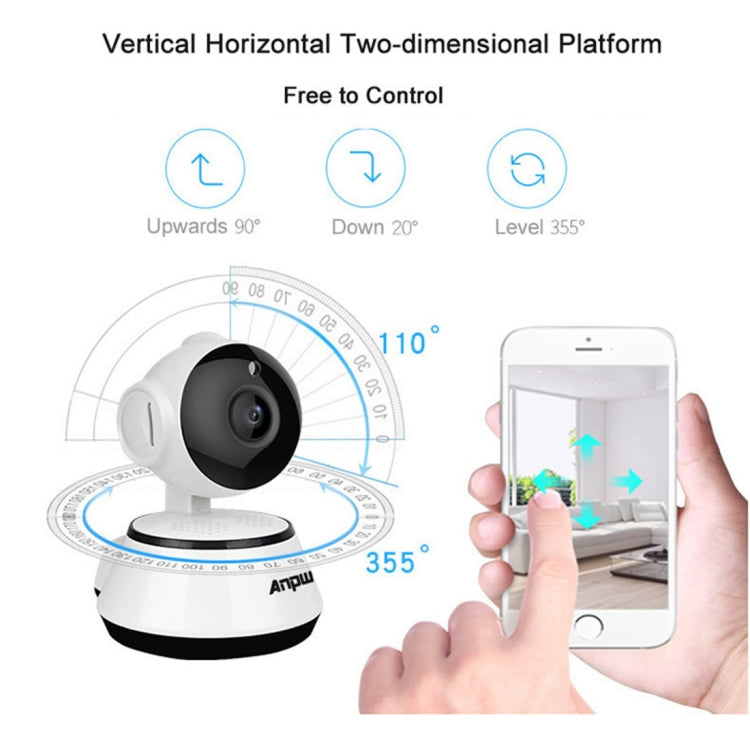 Anpwoo YT001 Telecamera IP WiFi HD 720P con visione notturna