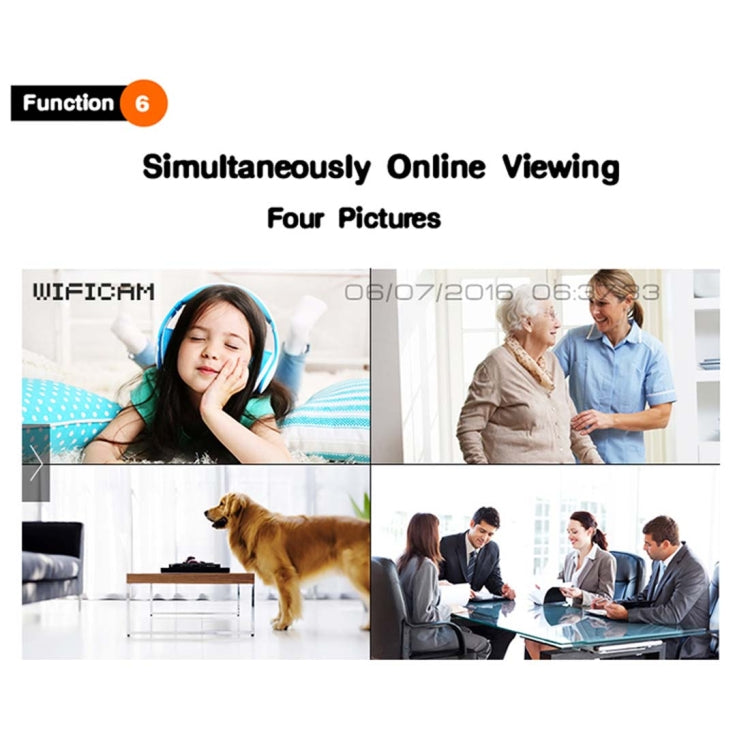Telecamera IP WiFi Anpwoo YT002 720P HD con 11 LED IR