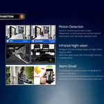 Telecamera IP POE 1080P impermeabile con visione notturna