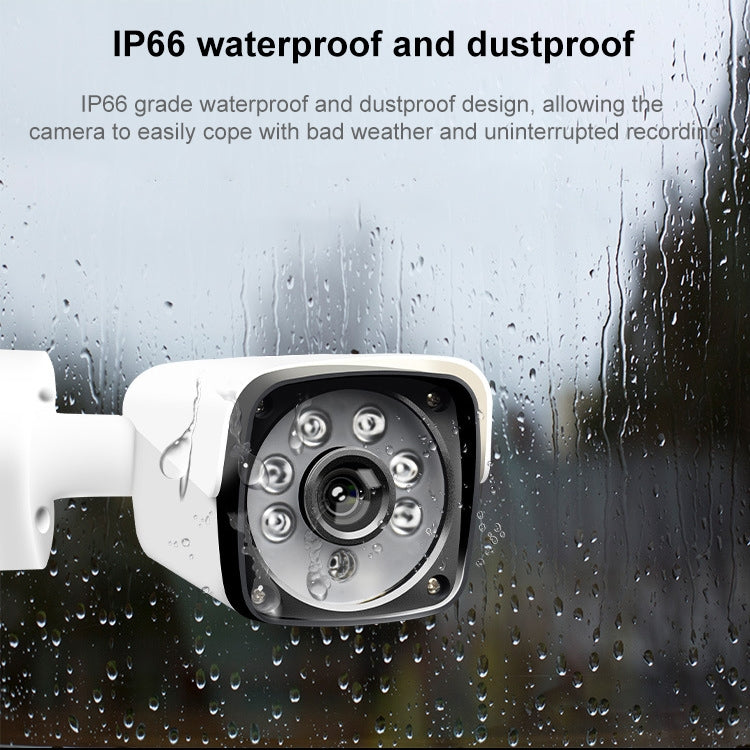 Telecamera IP POE 1080P impermeabile con visione notturna