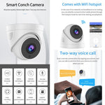 Telecamera IP WiFi 1080P con visione notturna e rotazione
