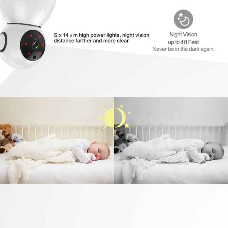 Telecamera IP WiFi Anpwoo Snowman 1080P HD con visione notturna