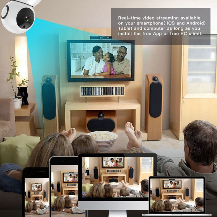 Telecamera IP WiFi Anpwoo Snowman 1080P HD con visione notturna