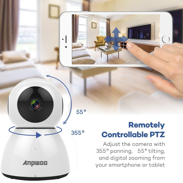 Telecamera IP WiFi Anpwoo Snowman 1080P HD con visione notturna