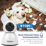 Telecamera IP WiFi Anpwoo Snowman 1080P HD con visione notturna