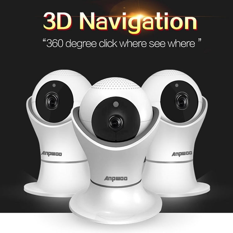 Telecamera IP WiFi Anpwoo Hercules 1080P HD con visione notturna