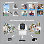 SriHome SH046 Telecamera di sicurezza wireless FHD 4MP