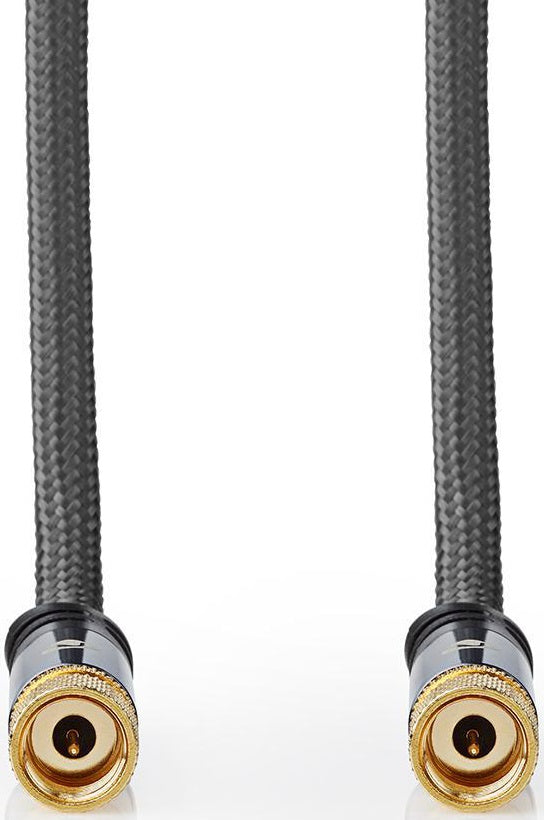 Cavo satellitare e antenna coassiale 5m schermato 5412810324453 CSTB41000GY50 ND1199