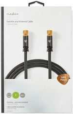 Cavo satellitare e antenna coassiale 5m schermato 5412810324453 CSTB41000GY50 ND1199