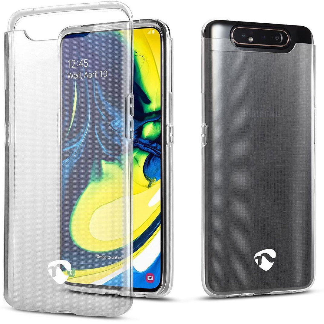 Cover smartphone in silicone per Samsung Galaxy A80 SJC10035TP 5412810321704 ND1201