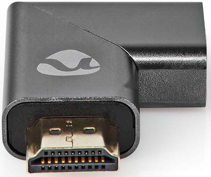 Adattatore HDMI maschio - femmina angolato 90° 4K 60Hz 5412810333240 CVTB34904GY ND1218
