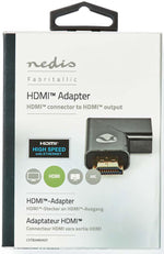 Adattatore HDMI maschio - femmina angolato 90° 4K 60Hz 5412810333240 CVTB34904GY ND1218