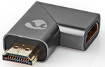 Adattatore HDMI maschio - femmina angolato 90° 4K 60Hz 5412810333240 CVTB34904GY ND1218