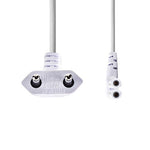 Cavo di alimentazione Spina Euro - IEC-320-C7 2m CEGL11055WT20 5412810427512 ND128