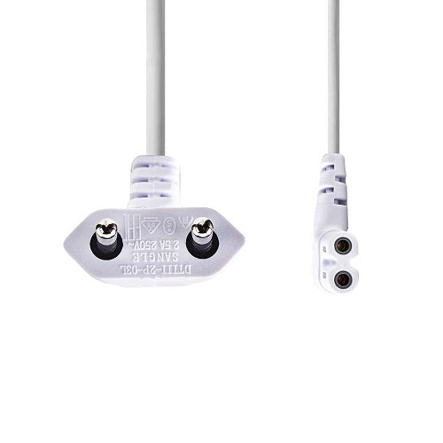 Cavo di alimentazione Spina Euro - IEC-320-C7 2m CEGL11055WT20 5412810427512 ND128