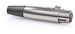 Connettore XLR Femmina a 3 pin XLR 25 pezzi Metallo