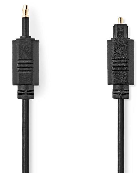 Cavo audio ottico TosLink maschio - Mini-Toslink 1m