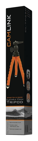 Minicavalletto Flessibile 27.5cm 1 kg Nero/Arancia Camlink CL-TP250 5412810183715 ND1575