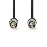 Cavo Video BNC maschio - BNC maschio 2m Nero CVGP01000BK20  5412810280438 ND1626