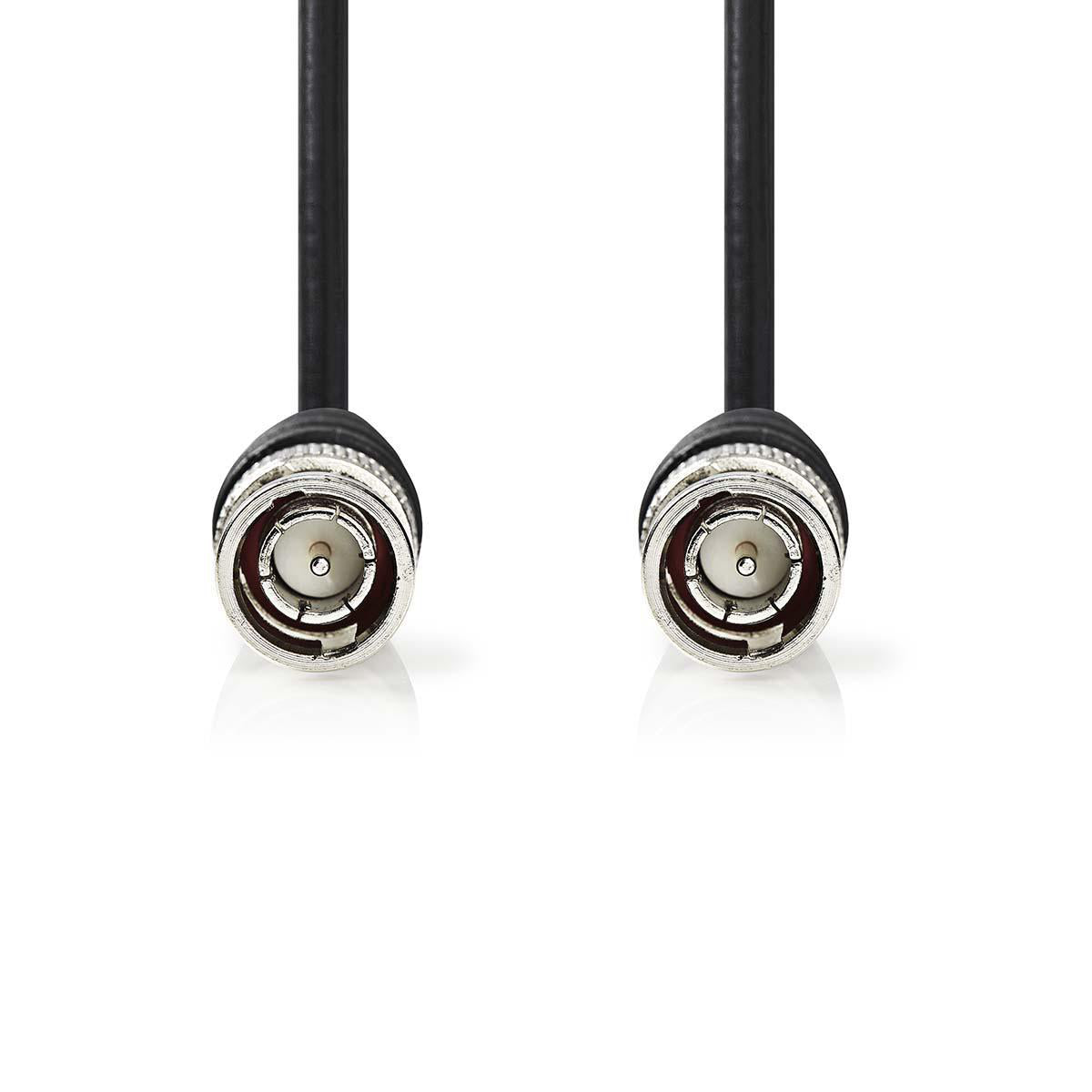 Cavo Video BNC maschio - BNC maschio 2m Nero CVGP01000BK20  5412810280438 ND1626