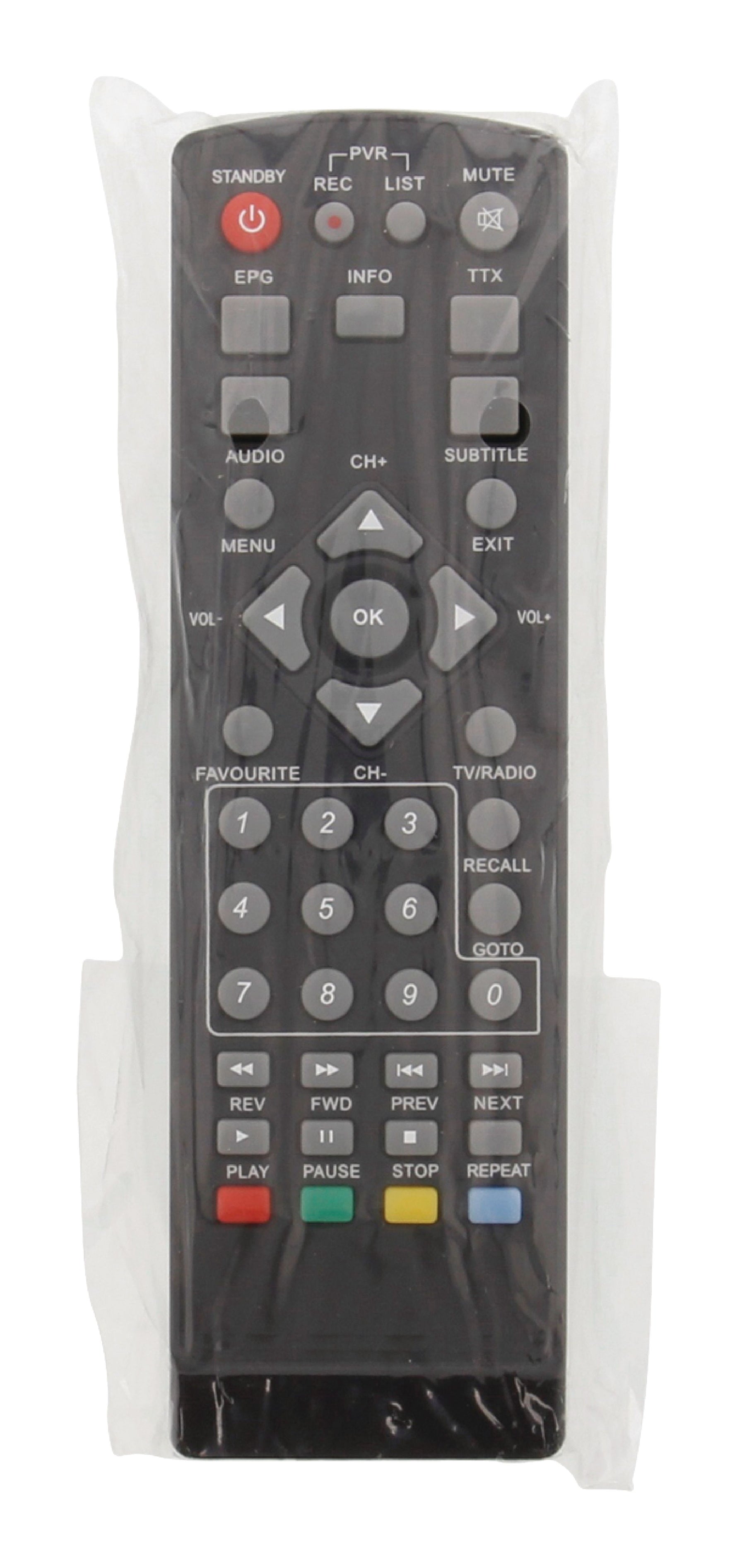 Telecomando sostitutivo per ricevitore VLS-DVBT-FTA1 5412810231744 ND1739