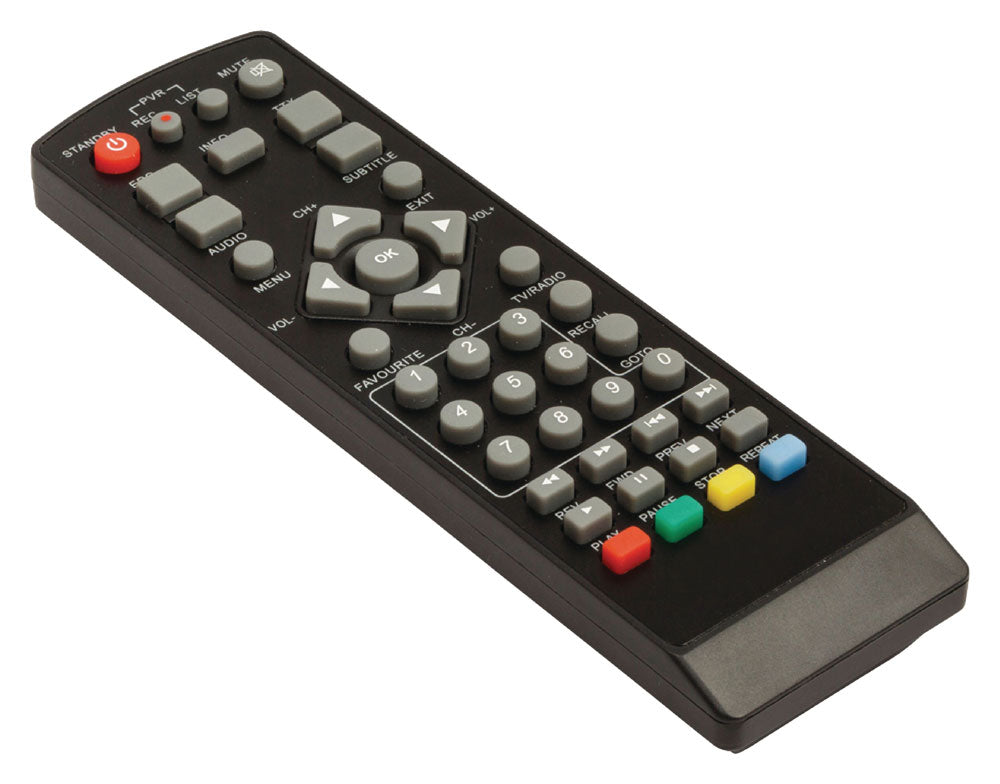Telecomando sostitutivo per ricevitore VLS-DVBT-FTA1 5412810231744 ND1739