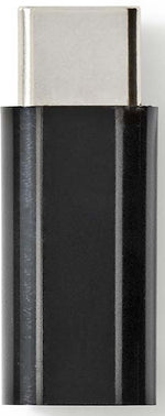 Adattatore USB-C™ Maschio a Micro USB-B Femmina USB 2.0 480 Mbps Nedis CCGB60910BK 5412810296194 ND1743