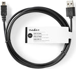 Cavo USB 2.0 A Maschio - Mini Maschio a 5 Pin 1m Nero CCGT60300BK10 5412810294466 NS1925