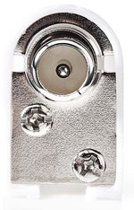 Connettore IEC (coassiale) angolato maschio 75Ohm ingresso cavo 7mm 2 pz CSGP40901WT 5412810283446 ND201