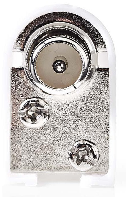 Connettore IEC (coassiale) angolato maschio 75Ohm ingresso cavo 7mm 2 pz CSGP40901WT 5412810283446 ND201